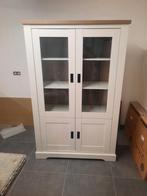 Vitrinekast wit, Huis en Inrichting, Ophalen, Glas