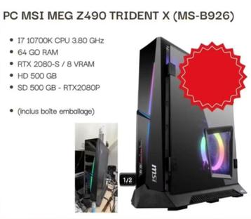 PC MSI MEG Z490 TRIDENT X (MS-B926) beschikbaar voor biedingen