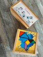 Houten tantram en domino, Ophalen, Zo goed als nieuw