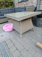 Tuintafel, Tuin en Terras, Tuintafels, Ophalen, Zo goed als nieuw, Vierkant, Kunststof