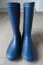 Donkerblauwe regenlaarzen maat 33, Enlèvement ou Envoi, Utilisé, Bottes, Garçon ou Fille