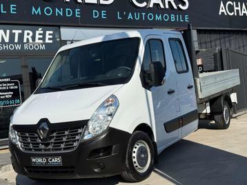 Renault Master 2.3dCi TVAC*BTWIN DOUBLE CAB 7PLACES BENNE GA beschikbaar voor biedingen
