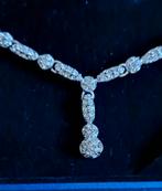 Swarovski halsketting, Ophalen of Verzenden, Zo goed als nieuw, Sieraad of Horloge
