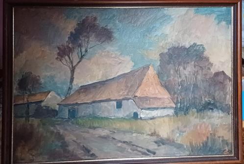 Peinture Ghislaine de Menten de Horne, Antiek en Kunst, Kunst | Schilderijen | Abstract, Ophalen