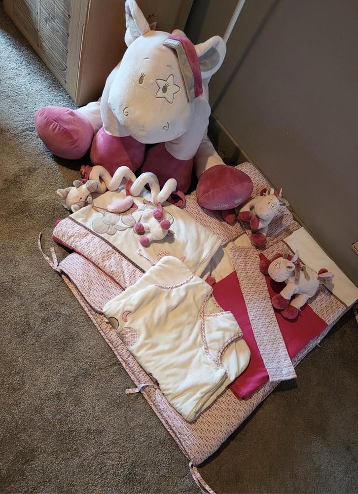 Volledige babyset  noukies victoria&lucie(zie beschrijving), Kinderen en Baby's, Babyparken, Zo goed als nieuw, Ophalen