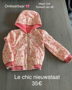 Jas maat 98, Meisje, Le Chic, Ophalen of Verzenden, Zo goed als nieuw