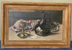 Schilderij Olie op paneel - Gesigneerd Pierre, Antiquités & Art, Art | Peinture | Classique, Enlèvement ou Envoi
