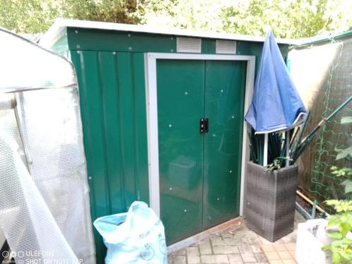 tuinhuis, Tuin en Terras, Tuinhuizen, Tuinhuis, Metaal, Minder dan 250 cm, Minder dan 200 cm, Zonder ramen, Met overkapping, Ophalen