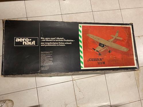Vintage RC Cessna 172 H Aero-naut oude stock, Hobby en Vrije tijd, Modelbouw | Radiografisch | Vliegtuigen, Nieuw, Overige typen