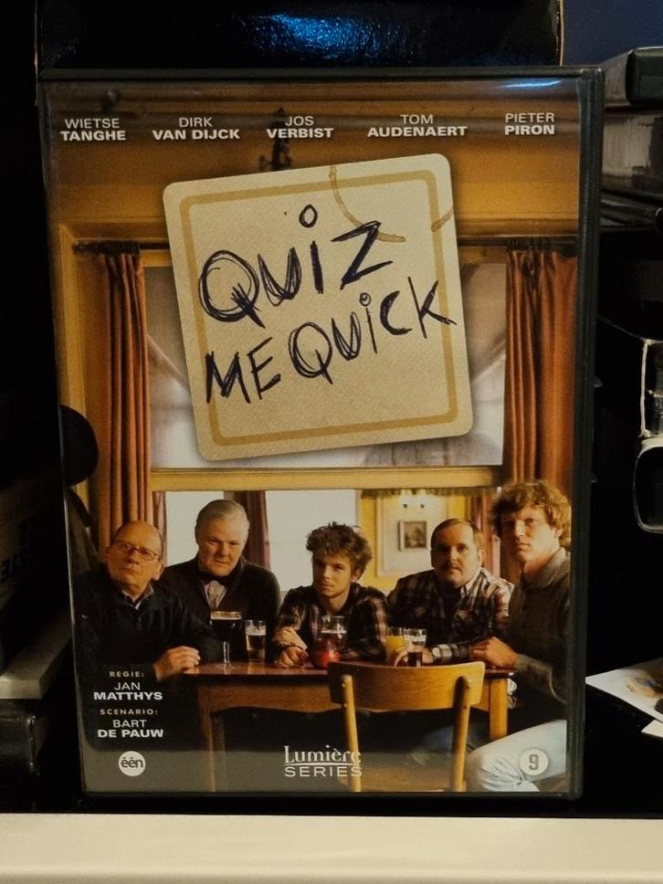 Quiz me Quick, Jan Matthijs, Dirk Van Dijck, Wietse Tanghe, Cd's en Dvd's, Dvd's | Nederlandstalig, Zo goed als nieuw, Ophalen of Verzenden