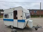 Super nette knaus caravan mtm 750kg vakantie klaar, Caravans en Kamperen, Treinzit, Particulier, Koelkast, Knaus