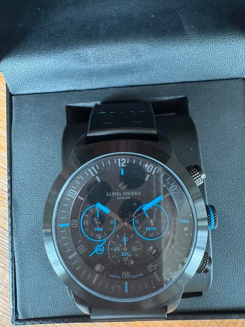 ️⌚️Alpha Sierra Blue Limited Edition - NIEUW, Handtassen en Accessoires, Horloges | Heren, Nieuw, Polshorloge, Overige merken