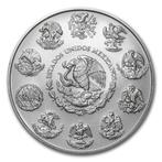2016 Mexico 1 oz zilver Libertad  setje van 2, Postzegels en Munten, Ophalen of Verzenden, Zilver