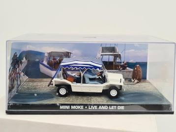 Mini-moke James Bond 1:43, Enlèvement ou Envoi, Comme neuf, Voiture, Universal Hobbies