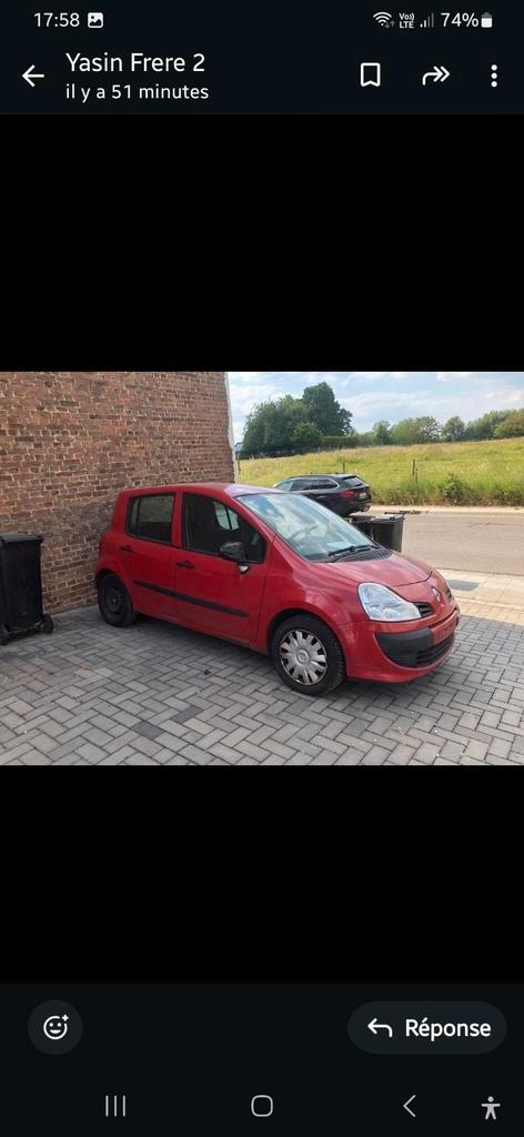 Renault modus 2009 12 ess authentique, Auto's, Renault, Particulier, Modus, Benzine, Overige carrosserie, 5 deurs, Handgeschakeld