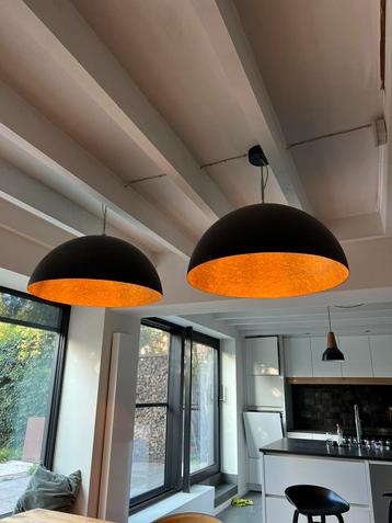 In-es.artdesign lampen Mezzaluna zwart/goud beschikbaar voor biedingen