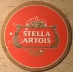 Sous-bock Stella Artois rouge, Collections, Marques de bière, Enlèvement ou Envoi, Sous-bock, Stella Artois