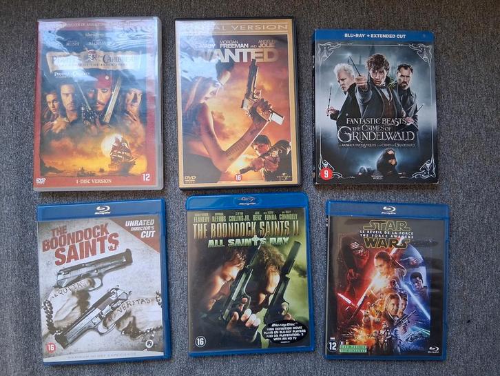 Dvd's en Blurays., Cd's en Dvd's, Blu-ray, Zo goed als nieuw, Ophalen