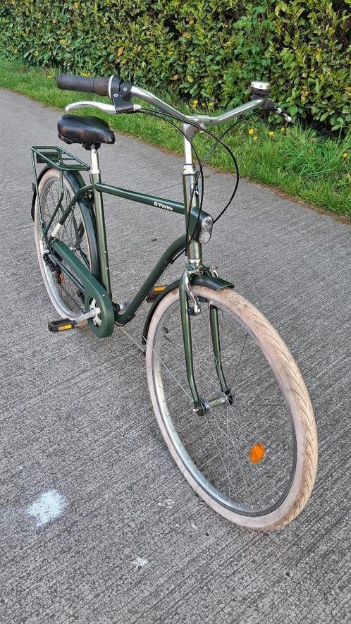 Mooie goede Btwin Elops L/XL 6v. herenfiets ONDERHOUD GEHAD, Fietsen en Brommers, Fietsen | Heren | Herenfietsen, Zo goed als nieuw