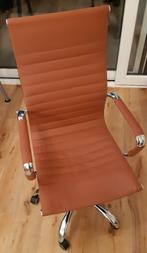 Bureaustoel, Huis en Inrichting, Bureaustoelen, Ophalen, Bruin, Zo goed als nieuw, Bureaustoel