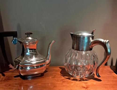 Art deco koffiekan en waterkan, Antiek en Kunst, Antiek | Servies compleet, Ophalen of Verzenden