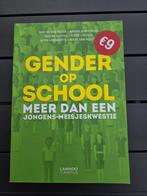 gender op school, meer dan een jongens-meisjeskwestie, Boeken, Ophalen of Verzenden, Nieuw