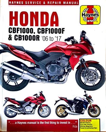 boek honda cbf 1000 beschikbaar voor biedingen