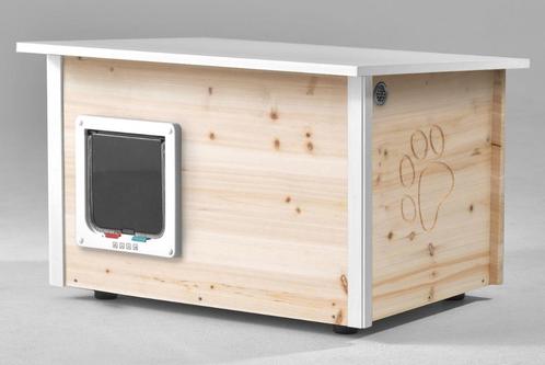 Maison pour chat pour extérieur avec isolation et chauffage, Dieren en Toebehoren, Katten-accessoires, Zo goed als nieuw, Ophalen