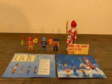 PLAYMOBIL V90: SINTERKLAASSET 5593 beschikbaar voor biedingen