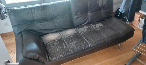 Slaapzetel ikea, Huis en Inrichting, Zetels | Zetels, Gebruikt, Leer, Ophalen