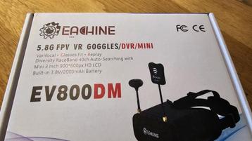 Lunettes FPV Eachine EV800DM Varifocal 5.8G