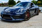 Porsche Cayman GT4 3.8i Clubsport 981 Manueel Historiek, Auto's, Porsche, Achterwielaandrijving, Navigatiesysteem, Cabriolet, Blauw