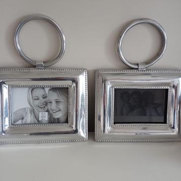 Set van 2 zilveren Rivièra Maison fotolijstjes – 24 x 20 cm beschikbaar voor biedingen