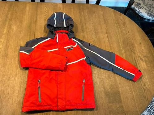 Etirel ski-jas, 12 jaar oud, rood en grijs, jongen of meisje, Kinderen en Baby's, Kinderkleding | Maat 152, Gebruikt, Jongen of Meisje