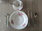 Services de table et de couverts., Compleet servies, Gebruikt, Ophalen of Verzenden, Verzilverd