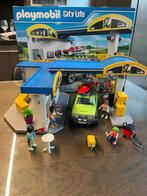 Playmobil City Life Tankstation 70201-70202, Complete set, Gebruikt, Ophalen