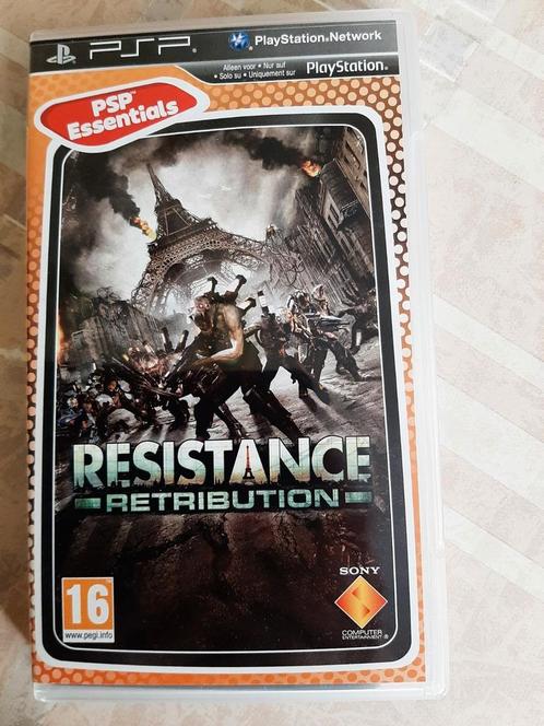 Resistance: Retribution Essentials, PSP, Games en Spelcomputers, Games | Sony PlayStation Portable, Zo goed als nieuw, Shooter
