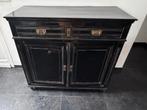 Dressoirkast zwart, Huis en Inrichting, Ophalen, Gebruikt