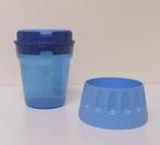 Tupperware Knoflookpers « Twister » Blauw, Huis en Inrichting, Nieuw, Blauw, Ophalen of Verzenden, Bak of Kom