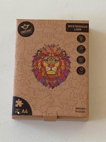 Puzzle Lion, 6 ans ou plus, Enlèvement ou Envoi, Comme neuf, Plus de 50 pièces