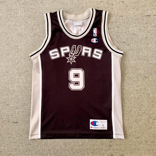 San Antonio Spurs 2000s Tony Parker NBA USA basketball shirt, Sport en Fitness, Basketbal, Gebruikt, Kleding
