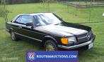 Mercedes-Benz 560 SEC | 1989 | Route 66 Auctions, Auto's, Oldtimers, Zwart, Mercedes-Benz, Bedrijf, Handgeschakeld