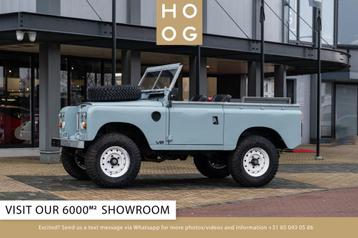 Land Rover Series 3 V8 (bj 1983), Auto's, 4 zetels, Land Rover, Zwart, 3500 cc
