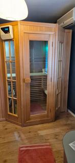 sauna cabine met elektrische kachel, Sport en Fitness, Sauna, Ophalen, Gebruikt, Fins of Traditioneel, Complete sauna