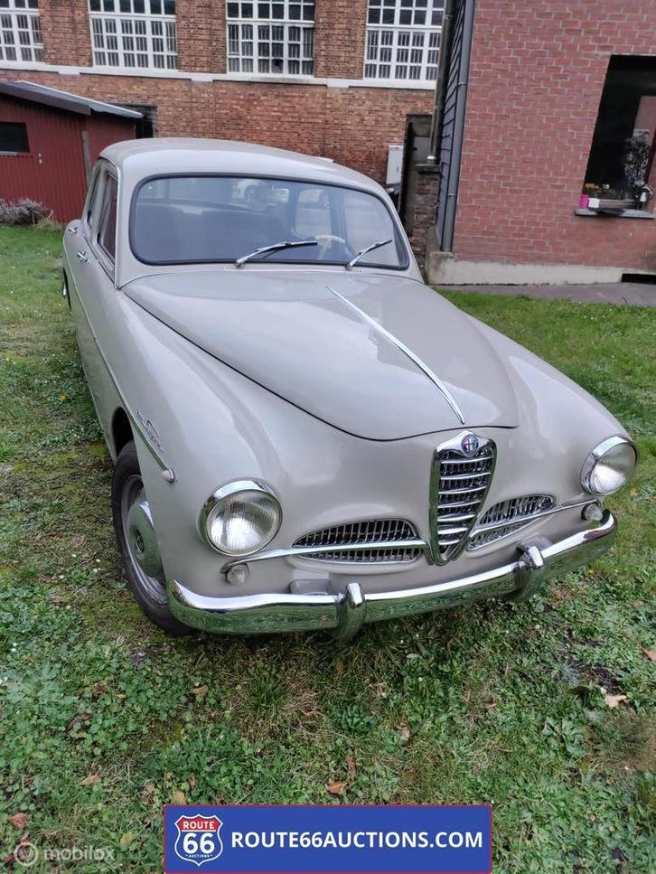 Alfa Romeo 1900 Super | 1958 | Route 66 Auctions, Auto's, Oldtimers, Bedrijf, Te koop, Alfa Romeo, Benzine, Overige carrosserie