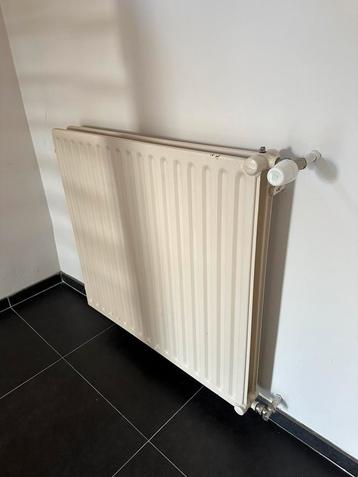 Verwarming radiator met thermostaatkop