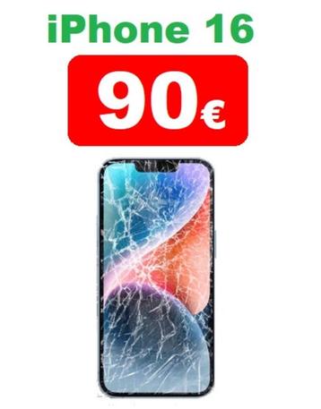   Offre Flash : Ecran iPhone 16 réparé à 90€ !  Garantie beschikbaar voor biedingen