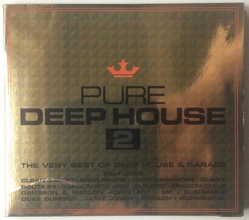 pure deep house 2 - the very best of deep house & garage, Cd's en Dvd's, Cd's | Dance en House, Gebruikt, Ambiënt of Lounge, Ophalen of Verzenden