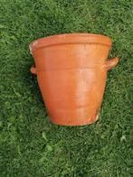 Terracotta pot, Tuin en Terras, Bloempotten, 25 tot 40 cm, Gebruikt, Rond, Minder dan 40 cm