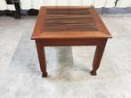 Teak houten salontafel. Het kan geleverd worden., Ophalen, Gebruikt, Vierkant, Teakhout